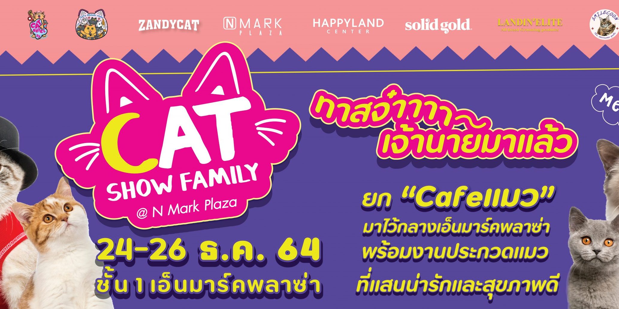 CAT SHOW FAMILY @ N Mark Plaza